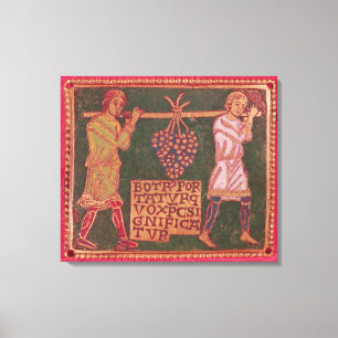 Plaque from a cross canvas print