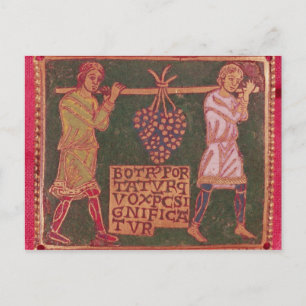 Plaque from a cross postcard