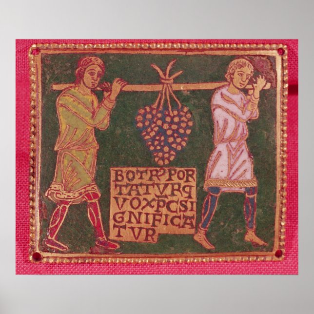 Plaque from a cross poster (Front)