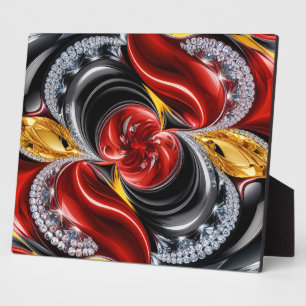 Plaque with German Colours Modern Design