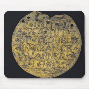 Plaque with the phrase mouse mat