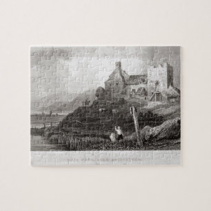 Plas Crug, near Aberystwyth, Cardiganshire (etchin Jigsaw Puzzle