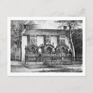 Plas Newyyd, near Llangollen, Wales, the seat of L Postcard