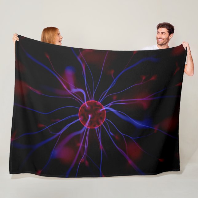 PLASMA ATOM FLEECE BLANKET (In Situ)