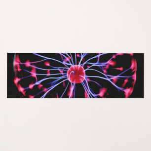 Plasma Ball Electrical Discharge Yoga Mat