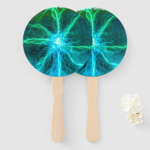 Plasma Ball Hand Fan