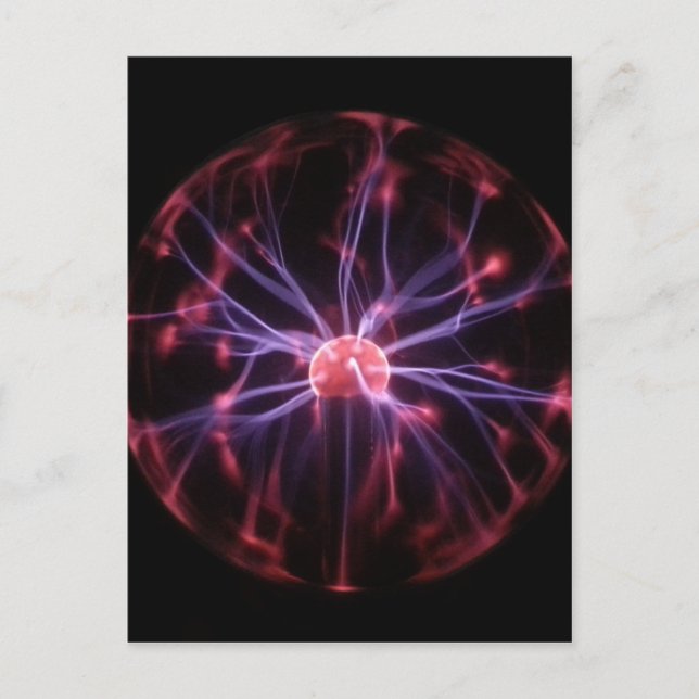 Plasma Ball Postcard (Front)