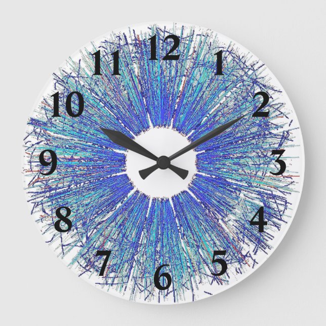 Plasma Debris Large Clock (Front)