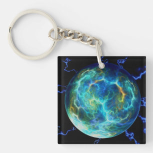 Plasma Electric Key Ring