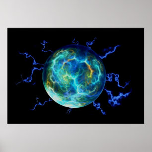 Plasma Electric Poster