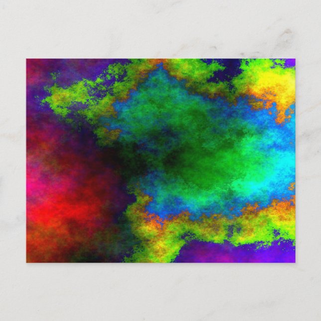 PLASMA LIGHT 2 POSTCARD (Front)