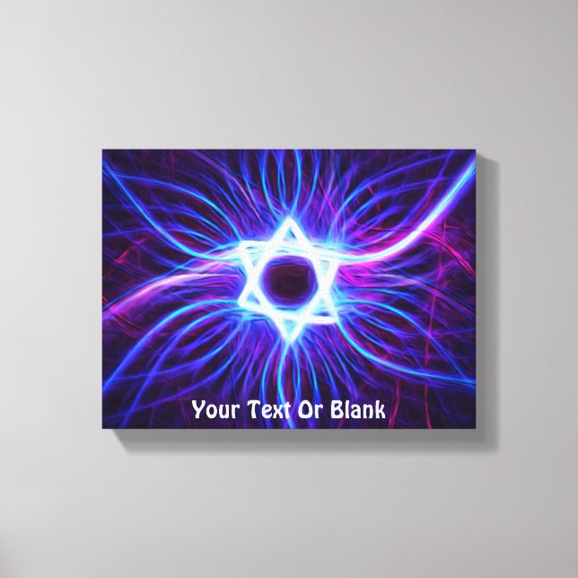 Plasma Magen Canvas Print (Front)