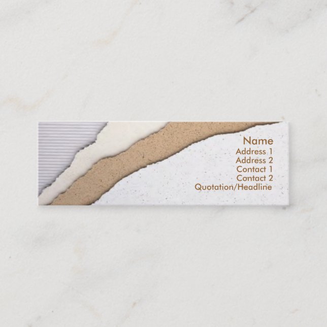 Plaster Coating Business Card (Front)