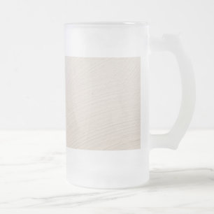 plaster frosted glass beer mug