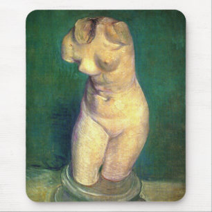 Plaster Statuette Female Torso by Vincent van Gogh Mouse Mat