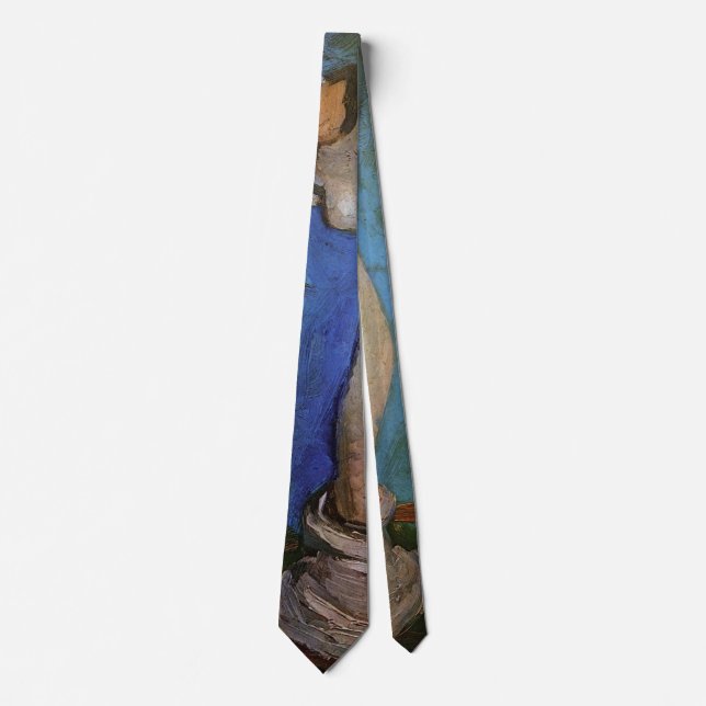 Plaster Statuette Female Torso by Vincent van Gogh Tie (Front)