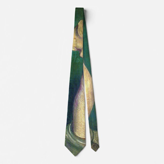 Plaster Statuette Female Torso by Vincent van Gogh Tie (Front)