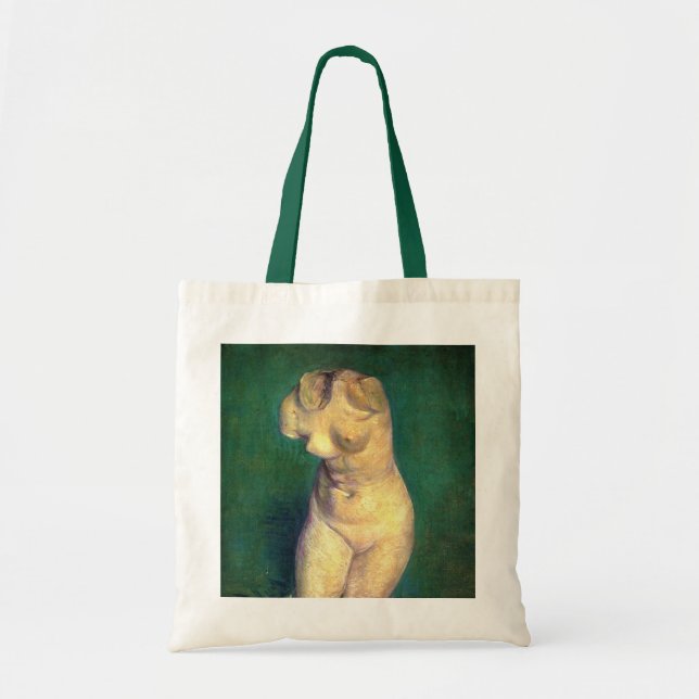 Plaster Statuette Female Torso by Vincent van Gogh Tote Bag (Front)
