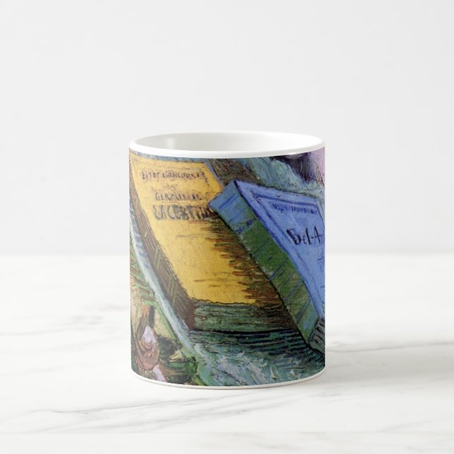 Plaster Statuette Rose and Novels Vincent van Gogh Coffee Mug (Center)