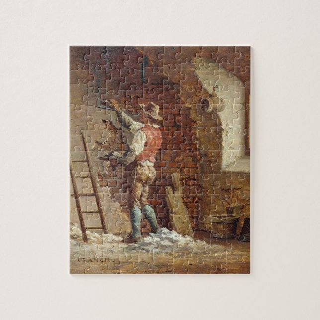 Plasterer, c.1807 (oil on panel) jigsaw puzzle (Vertical)