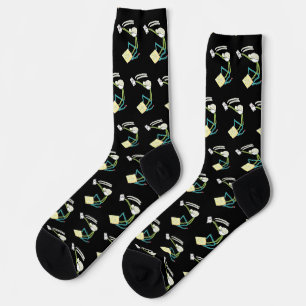 Plasterer Stickman Socks