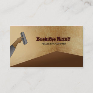 Plastering Business Cards