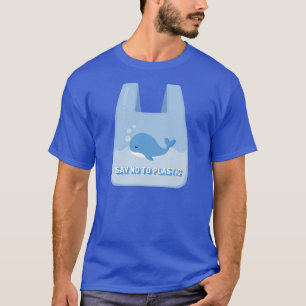 Plastic Bag Free Day, whale T-Shirt
