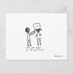 plastic bag postcard