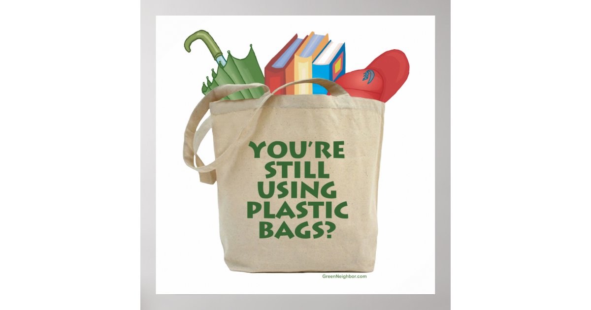 Plastic Bags Poster Zazzle