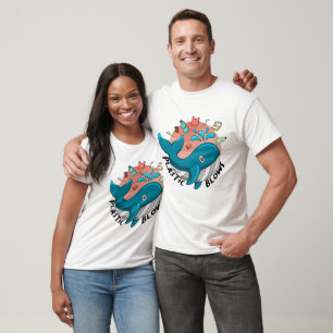 Plastic Blows - Whale and Ocean Pollution Awarenes T-Shirt