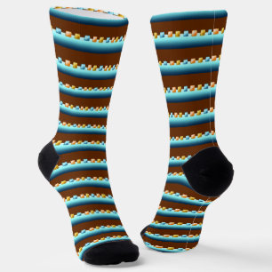 Plastic Buttons Socks