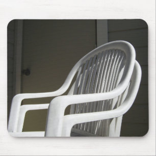Plastic Chairs Coupled Mouse Mat