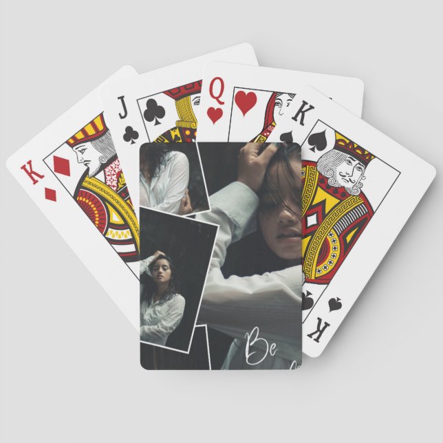 Plastic coated stylish card (Back)