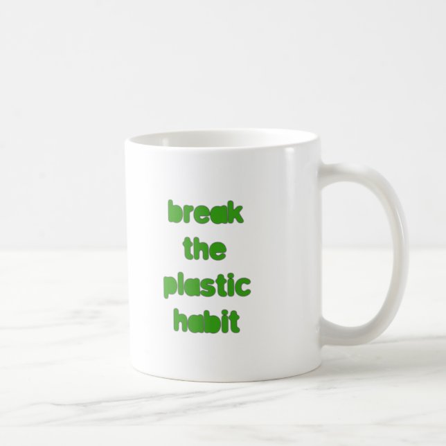 Plastic Coffee Mug (Right)