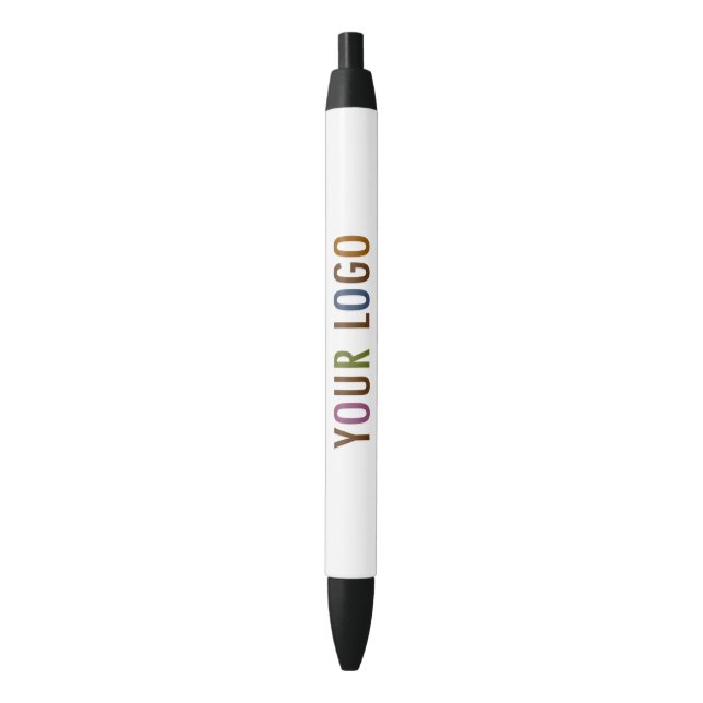 Plastic Custom Pen with Business Logo Low Minimum (Front Vertical)