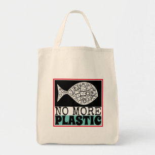 Plastic Fish, Climate Change Bag for Life