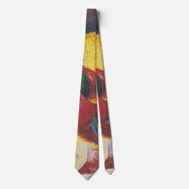 Plastic forms of a horse - Umberto Boccioni Tie (Front)