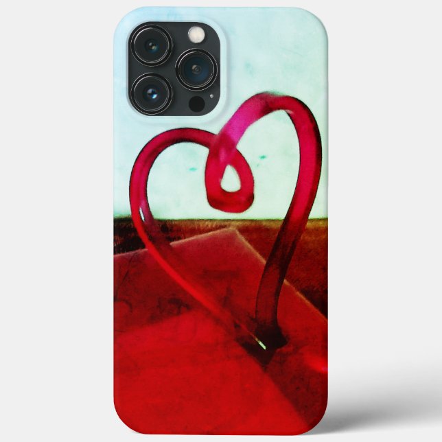 Plastic Heart Case-Mate iPhone Case (Back)