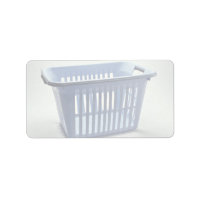 Plastic laundry basket Photo