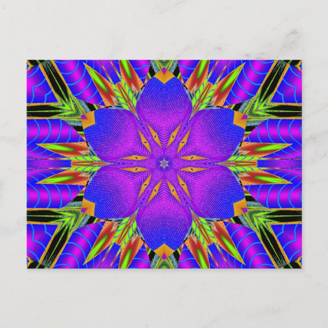 PLASTIC LOTUS 7 POSTCARD (Front)