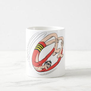 Plastic Man Backbend Wheel Coffee Mug