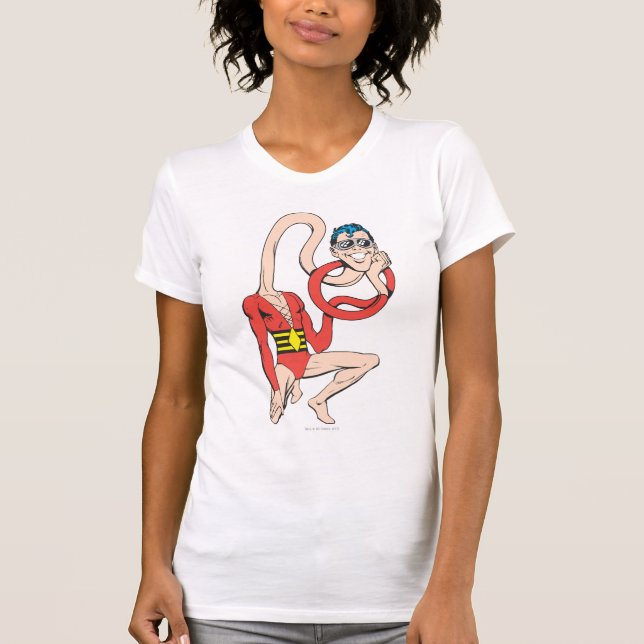 Plastic Man Rubberneck Pose Baby T-Shirt (Front)