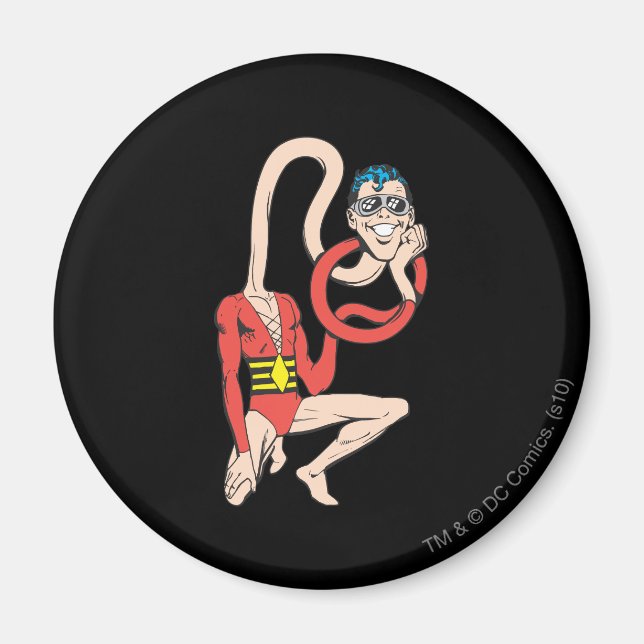 Plastic Man Rubberneck Pose Magnet (Front)