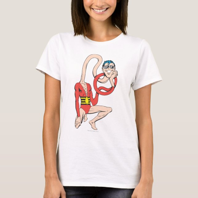 Plastic Man Rubberneck Pose T-Shirt (Front)