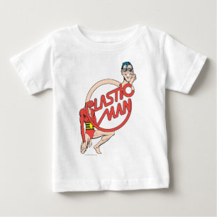 Plastic Man Rubberneck Sign Baby T-Shirt
