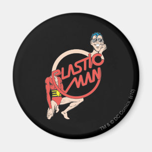Plastic Man Rubberneck Sign Magnet