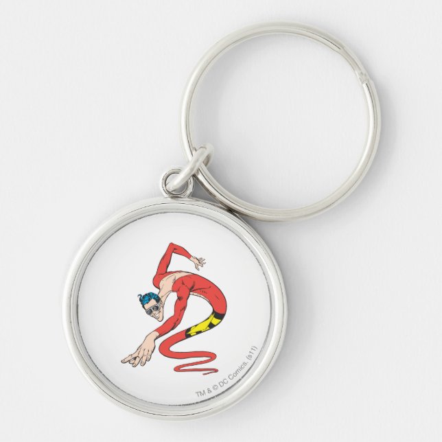 Plastic Man Shape-Shifts Key Ring (Front)