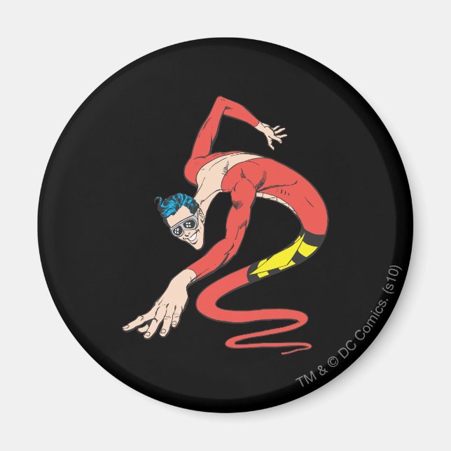 Plastic Man Shape-Shifts Magnet (Front)