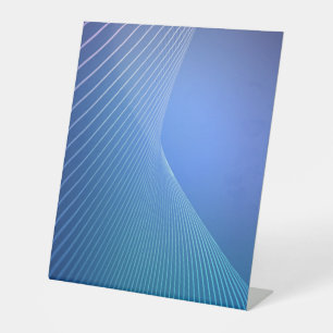 Plastic Pedestal Sign 10"X12"