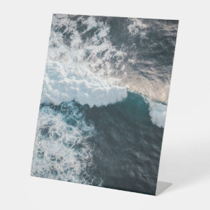 Plastic Pedestal Sign 10"X12"